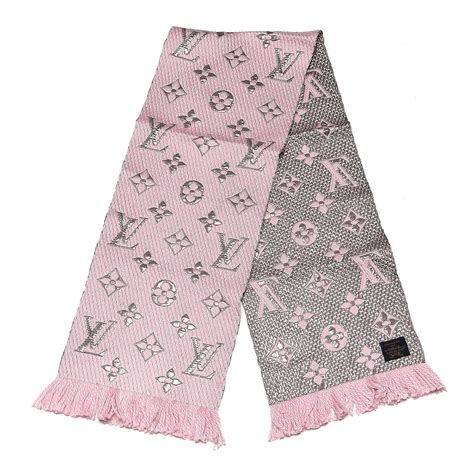 louis vuitton scarf logomania